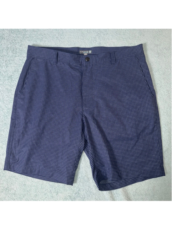 Peter Millar Other - Peter Millar Crown Sports Performance Shorts Waist 36 Blue Navy Gingham